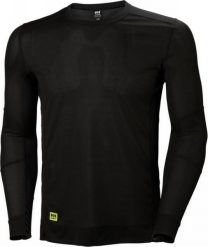 Helly Hansen Koszula z długim rękawem LIFA, rozmiar XL, czarna. Czarne koszule męskie Helly Hansen, m, bez wzorów, bez kołnierzyka, bez ramiączek. Za 165.12 zł.