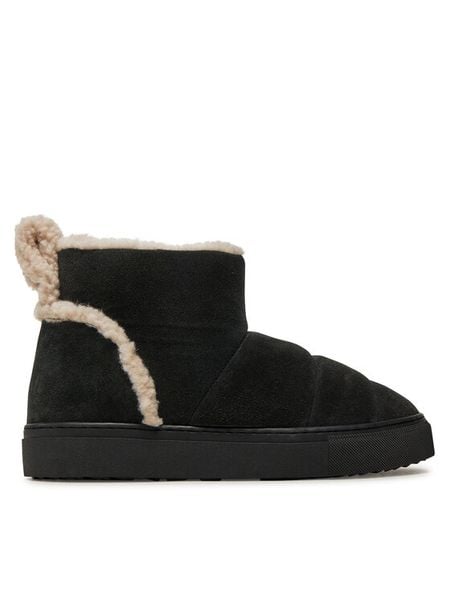 Inuikii Śniegowce Shearling 75202-010 Czarny. Czarne śniegowce i trapery damskie Inuikii, ze skóry. Za 669.99 zł.