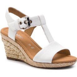Espadryle GABOR - 22.824.50 Weiss. Klapki damskie marki Gabor. Za 449.00 zł.