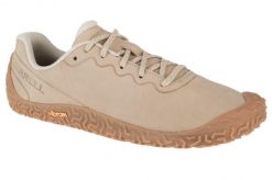 Buty do biegania damskie Merrell Vapor Glove 6 LTR. Brązowe obuwie sportowe damskie Merrell, bez wzorów, z materiału, do biegania. Za 711.00 zł.