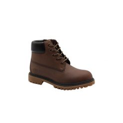 Trapery chłopięce LUMBERJACK RIVER. Brązowe buty zimowe chłopięce Lumberjack, bez wzorów, bez zapięcia. Za 199.99 zł.