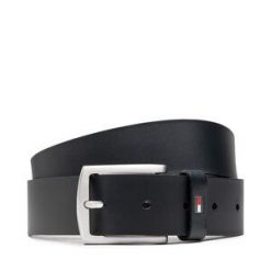 Pasek Męski Tommy Hilfiger. Czarne paski damskie Tommy Hilfiger, bez wzorów. Za 139.99 zł.