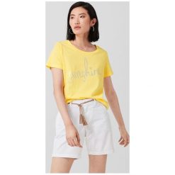 S.Oliver Koszulka Damska 42 Żółta. T-shirty damskie marki S.Oliver. Za 59.90 zł.