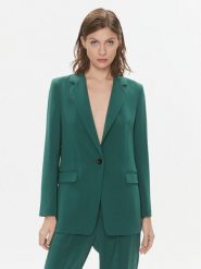 Boss Marynarka Jocaluah 50490053 Zielony Regular Fit. Zielone żakiety damskie Boss, bez wzorów, z syntetyku. Za 2,049.00 zł.