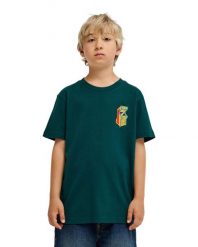 Koszulka z krótkim rękawem dla Chłopcy INSERT A COIN Zielony. Zielone t-shirty dla chłopców DC Shoes, bez wzorów, z bawełny, bez ramiączek. Za 109.99 zł.