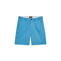 Szorty chino Superdry Stretch. Niebieskie szorty męskie Superdry., m, bez wzorów, z bawełny. Za 311.10 zł.