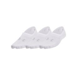 Skarpety sportowe Under Armour 1370075 3-pak. Białe obuwie sportowe damskie Under Armour, bez wzorów, na fitness i siłownię. Za 143.50 zł.