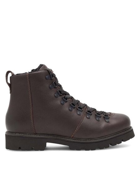 Badura Trzewiki RICHFIELD-16 MI08 Brązowy. Brązowe botki męskie Badura, bez wzorów, ze skóry, bez zapięcia. Za 359.99 zł.