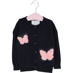 Granatowy Sweter To Float. Swetry dla dziewczynek marki bonprix. Za 49.99 zł.