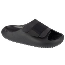 Klapki unisex Crocs 209413001. Czarne skarpety damskie Crocs, bez wzorów, z materiału. Za 364.00 zł.