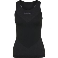Damski tank top Hummel First Seamless. Czarne obuwie sportowe damskie Hummel, bez wzorów, na fitness i siłownię. Za 136.00 zł.
