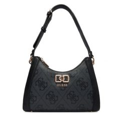 Torebka Guess. Szare torebki do ręki damskie Guess, z aplikacjami, klasyczne, bez dodatków. Za 589.99 zł.
