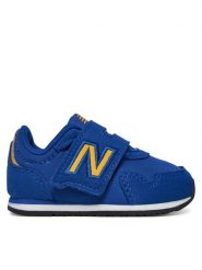 New Balance Sneakersy IV323AD Niebieski. Niebieskie buty sportowe chłopięce New Balance, bez wzorów, z materiału, bez zapięcia. Za 129.99 zł.