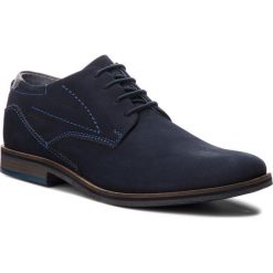 Półbuty BUGATTI - 312-17304-1500-4100 Dark Blue 4100. Niebieskie półbuty na co dzień męskie marki Bugatti, z materiału. Za 389.00 zł.