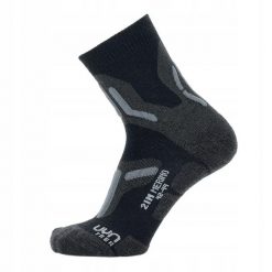 Skarpety trekkingowe męskie Uyn Trekking 2IN Merino Socks. Szare skarpety męskie UYN, bez wzorów. Za 139.99 zł.