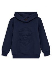 LEGO Bluza 11010950 Granatowy Regular Fit. Niebieskie bluzy dla chłopców LEGO, bez wzorów, z syntetyku, bez ramiączek, bez kaptura. Za 179.99 zł.