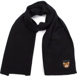 Szal MOSCHINO - 30569 M1851 016. Czarne szaliki i chusty damskie MOSCHINO, z materiału. Za 749.00 zł.
