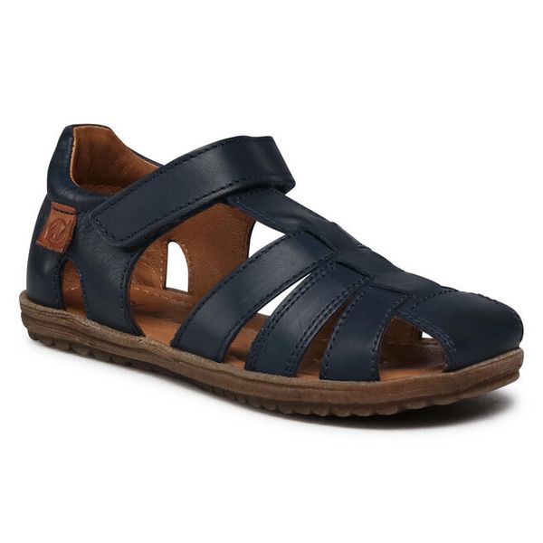 Sandały Naturino. Niebieskie sandały chłopięce Naturino, bez zapięcia. Za 259.99 zł.