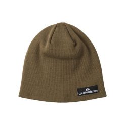 Czapka zimowa dla Mężczyzn CUSHY Brązowy. Zielone czapki i kapelusze męskie Quiksilver, na zimę, bez wzorów, z dzianiny, sportowe. Za 119.00 zł.