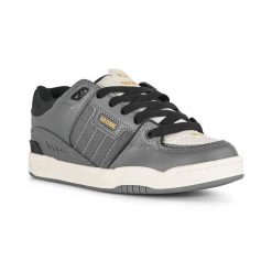 Sneakers Globe Fusion skóra antyczna. Szare buty sportowe męskie Globe, ze skóry, bez zapięcia. Za 549.86 zł.