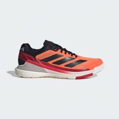 Buty Crazyquick BOOST Padel. Brązowe buty sportowe męskie Adidas, z materiału, bez zapięcia, tenisowe. Za 699.00 zł.