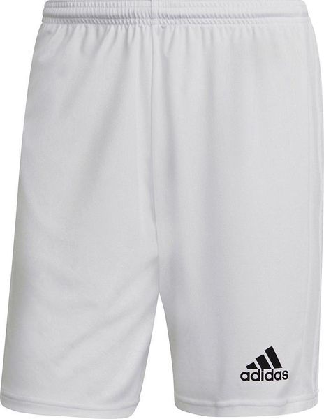Adidas Spodenki Squadra 21 Short białe r. S (GN5774). Białe krótkie spodenki sportowe męskie Adidas, m, bez wzorów. Za 60.90 zł.