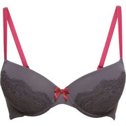 Biustonosz usztywniany bonprix szary - dymny malinowy. Biustonosze marki bonprix. Za 44.99 zł.