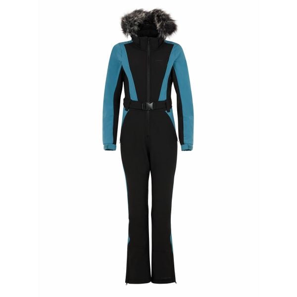 Damski kombinezon narciarski softshell Protest PRTVITOSHA. Czarne spodnie snowboardowe damskie Protest, na zimę, l, bez wzorów, z materiału, eleganckie, narciarskie. Za 1,331.50 zł.