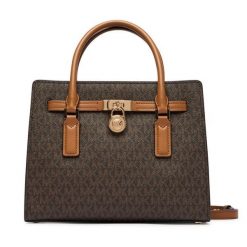 Torebka MICHAEL Michael Kors. Brązowe torebki do ręki damskie MICHAEL Michael Kors, bez wzorów, bez dodatków. Za 1,239.00 zł.