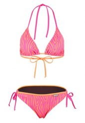 Beco Zebra Vibes Bikini | C Cup | Pink/orange. Brązowe bikini damskie Beco, bez wzorów. Za 266.99 zł.
