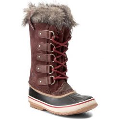 Śniegowce SOREL - Joan Of Arctic NL 2429 Redwood/Red Element 628. Brązowe śniegowce i trapery damskie Sorel, z gumy. W wyprzedaży za 429.00 zł.
