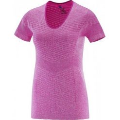 Salomon Elevate Seamless Ss Tee W Rose Violet S. Koszulki sportowe damskie marki Salomon. W wyprzedaży za 189.00 zł.