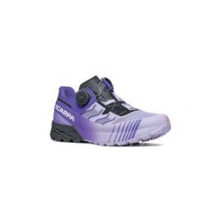 Buty trailowe damskie Scarpa Ribelle Run Kalibra HT. Fioletowe obuwie sportowe damskie Scarpa, bez wzorów. Za 528.99 zł.