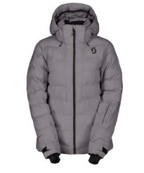 Kurtka narciarska damska SCOTT Ultimate Warm. Szare kurtki sportowe damskie Scott, na zimę, m, bez wzorów, z materiału, bez kaptura, narciarskie. Za 949.99 zł.