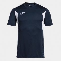 Koszulka Joma Winner III. Czarne koszulki sportowe męskie Joma, l, z aplikacjami, z meshu, bez kołnierzyka, bez ramiączek, do piłki nożnej. Za 159.50 zł.