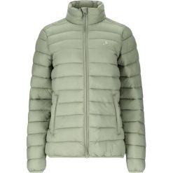 Damska kurtka puchowa Whistler Arubi. Zielone kurtki damskie Whistler, bez wzorów, z puchu, bez kaptura. Za 299.00 zł.