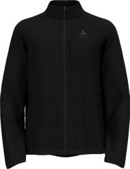 Kurtka męska Odlo ZEROWEIGHT Jacket. Czarne kurtki męskie Odlo, na wiosnę, l, bez wzorów, z materiału, klasyczne, bez kaptura. Za 438.46 zł.