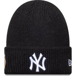 Czapka zimowa New Era Mlb Ws New York Yankees black/white. Czarne czapki i kapelusze męskie New Era, na zimę, bez wzorów, sportowe. Za 139.99 zł.