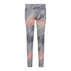 Damskie legginsy CMP 4-way. Szare legginsy sportowe damskie CMP, bez wzorów, trekkingowe. Za 257.50 zł.