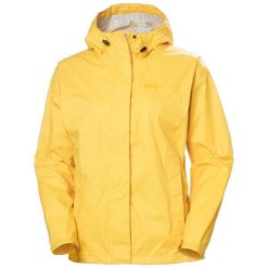 Damska kurtka wodoodporna Helly Hansen Loke. Żółte kurtki damskie Helly Hansen, bez wzorów, bez kaptura. Za 510.50 zł.