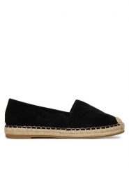 JENNY Espadryle WSS990-249 Czarny. Czarne espadryle damskie Jenny, bez wzorów, z materiału, bez obcasa, bez zapięcia. Za 99.99 zł.