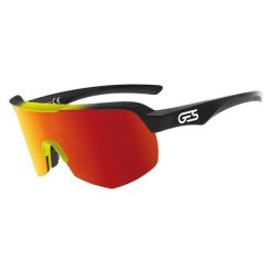 Okulary przeciwsłoneczne Ges Alpha. Czerwone okulary przeciwsłoneczne męskie GES. Za 172.00 zł.
