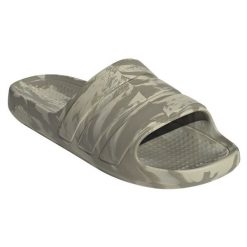 Klapki adidas Adilette Flow JI4792 zielone. Zielone klapki męskie z syntetyku, klasyczne. Za 216.56 zł.