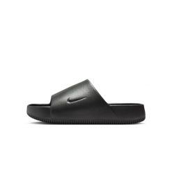 Klapki męskie Nike Calm Slide. Czarne klapki męskie Nike, z materiału, sportowe. Za 335.00 zł.