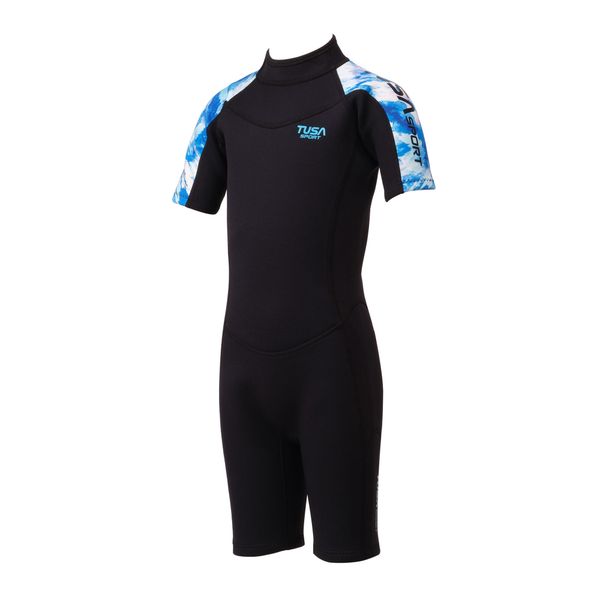 Pianka do pływania dziecięca TUSA Sport 2 mm. Czarne kąpielówki dla chłopców TUSA, bez wzorów. Za 299.99 zł.