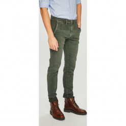 Pepe Jeans - Spodnie James. Spodnie materiałowe męskie marki Pepe Jeans. W wyprzedaży za 299.90 zł.