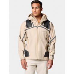 Płaszcz przeciwdeszczowy męski Columbia Whistler Peak Shell. Brązowe płaszcze męskie Columbia, m, bez wzorów, sportowe, bez kaptura. Za 1,299.00 zł.