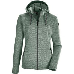 Kurtka polarowa rozpinana damska Killtec KOW 135. Zielone kurtki damskie KILLTEC, bez wzorów, z polaru, bez kaptura. Za 329.99 zł.