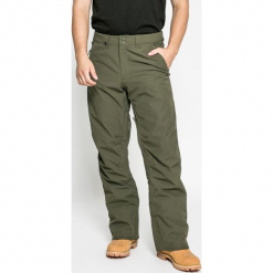 Quiksilver - Spodnie. Szare spodnie snowboardowe męskie Quiksilver, z haftami, z poliesteru. W wyprzedaży za 429.90 zł.