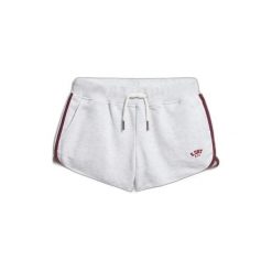 Krótkie retro sportowe essentials dla kobiet Superdry. Szare szorty sportowe damskie Superdry., bez wzorów, retro. W wyprzedaży za 155.55 zł.